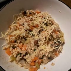 A picture of Vegan Mushroom Risotto.