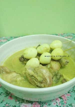 Foto resep Opor Ayam Telur Puyuh