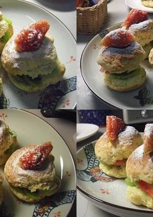英式水果scone(司康) 的食譜成品照片