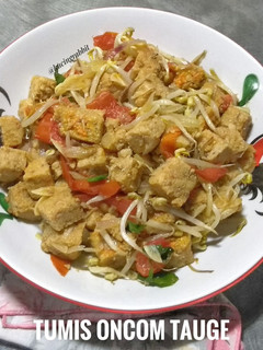 Foto resep (1.14) Tumis Oncom Tauge
