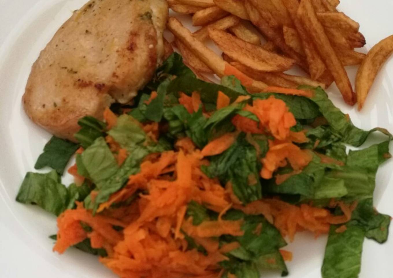 Pollo a la mostaza