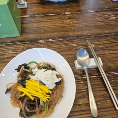 Japchae A picture of Japchae.