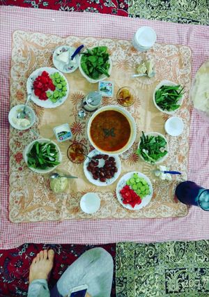 عکسی از دستور سوپ گوجه