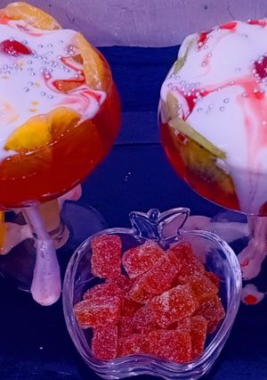 A picture of 🍨Mix fruit dessert🍧.