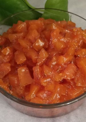 عکسی از دستور مربا کدو حلوایی