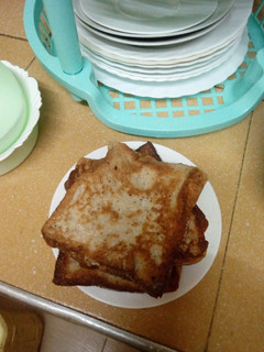 A picture of Toast mayai.