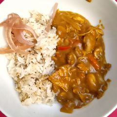 Chicken curry 🍛 A picture of Chicken curry 🍛.