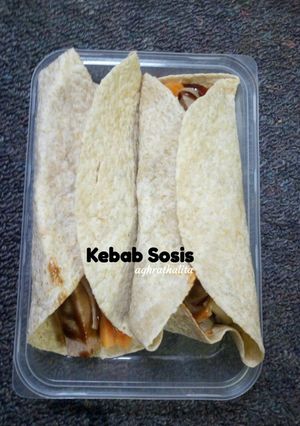 Foto resep 66. Kebab Sosis Sayuran Microwave #MenuAnakSehat