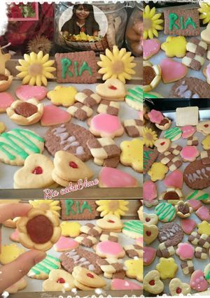 Foto resep One dough many cookies