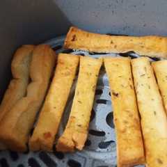 รูปของ Garlic bread air fryer