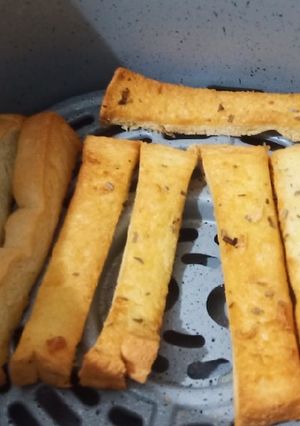 Foto resep Garlic bread air fryer