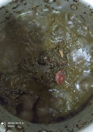 عکسی از دستور قرمه سبزی مادر شوهر پز