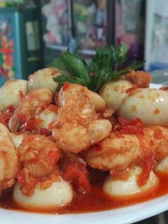 Foto resep Balado Udang Telur Puyuh