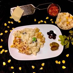 Pineapple Pasta Baked Dish A picture of Pineapple Pasta Baked Dish.