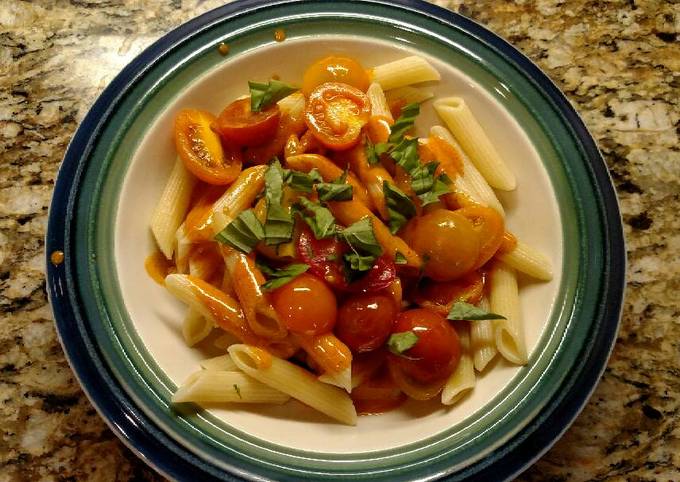 How to Make Award-winning Chipotle Lime Pasta with Grape Tomatoes