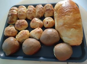Foto resep Aneka roti dengan campuran tepung komachi metode autolysis