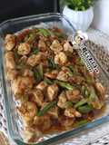 Tumis Campur (Kacang Buncis Udang Tahu) Saus Teriyaki