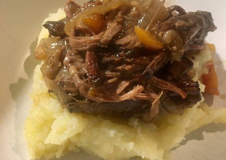 Recipe of Slow Cooker Pulled Beef Brisket in 19 Minutes for Family