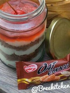 Foto resep Oat choco cheesecake