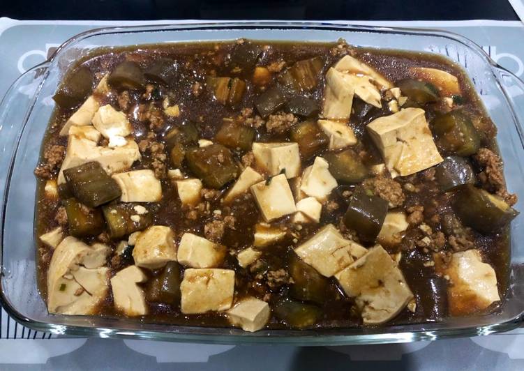 Cara Memasak Mapo tofu eggplant yang Gurih
