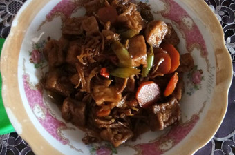 Bagaimana Membuat Tongseng ayam suwir mayo pedas manis, Lezat Sekali