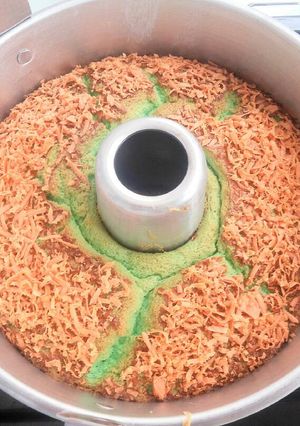 Foto resep Chiffon Pandan Cake (Loyang Kecil)