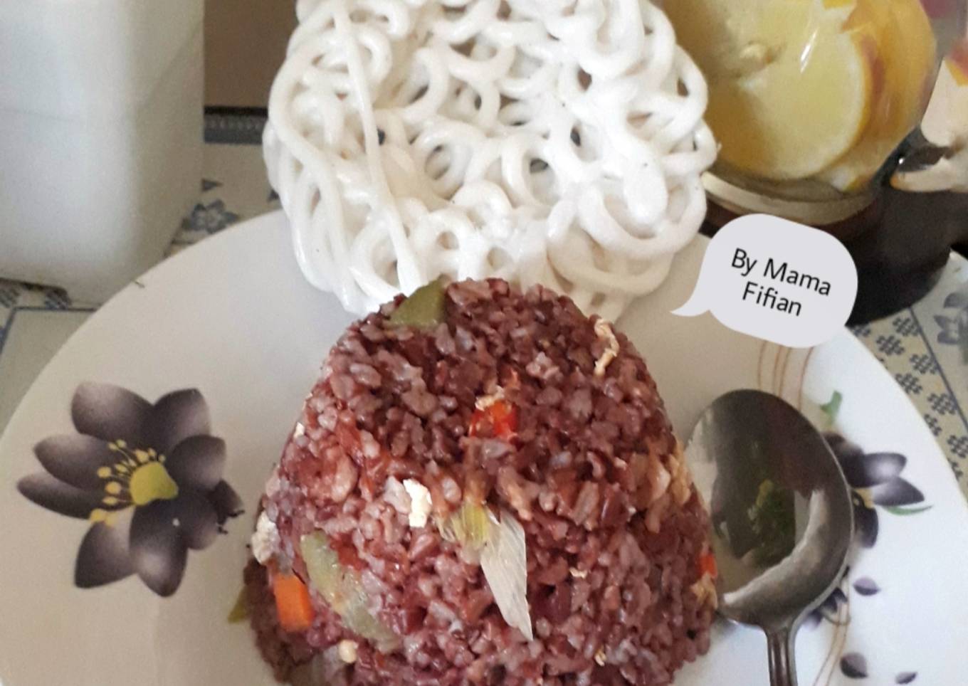 Nasi Telur Rice Cooker