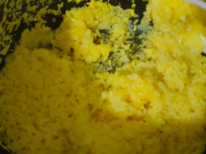 Cara Mudah Membuat Resep  Nasi kuning sederhana (nasi kuning rice cooker ala anak kosan) yang Lezat Sekali, Sempurna