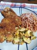 Pechuga de pollo empanizada