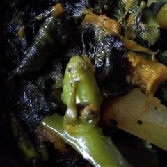 A picture of Malabar spinach.