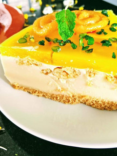 A picture of Jalebi Cheesecake.