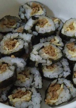 Foto resep Sushi ayam kecap telur (MPASI 1yr)