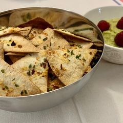 A picture of Healthy homemade tortilla chips.