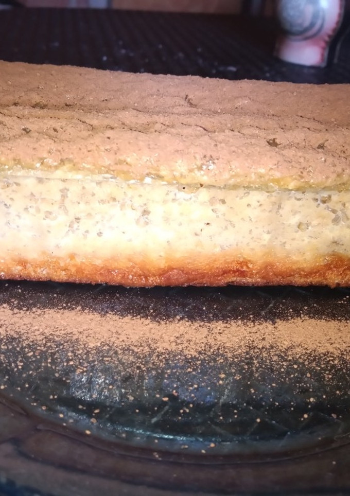 Una foto de Budín de banana y avenas (sin harina)