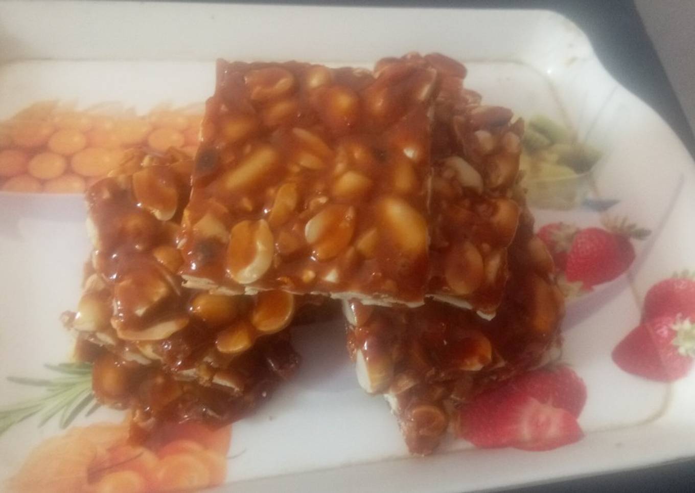 Peanut chikki