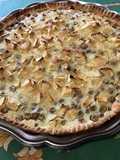 White Grape and Golden Apple Tart