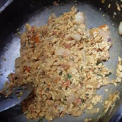 A picture of Egg bhurji.