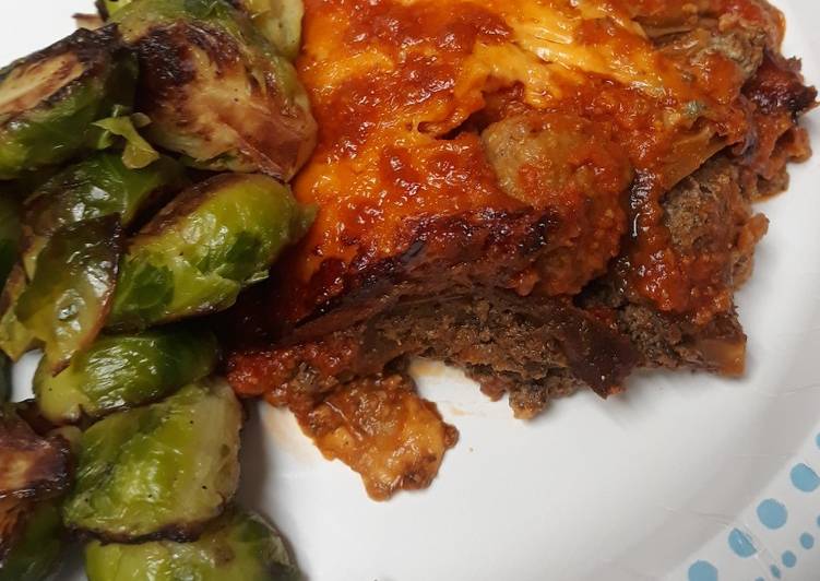 Recipe of Speedy Eggplant and Meatball Lasagna
