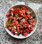 Easy Steps to Make Mudah Semangka strawberry blueberry feta dan salad mint which Delicious