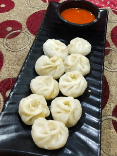 A picture of Chicken Capsicum Dumpling.