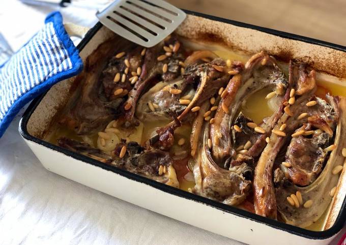 Chuletas de cordero al horno - receta tradicional Receta de Marieta -  Cookpad