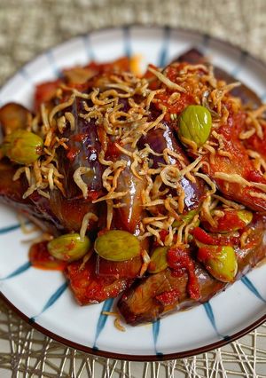 Foto resep Terong balado teri