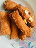 পাউরুটির চিকেন চিজ রোল