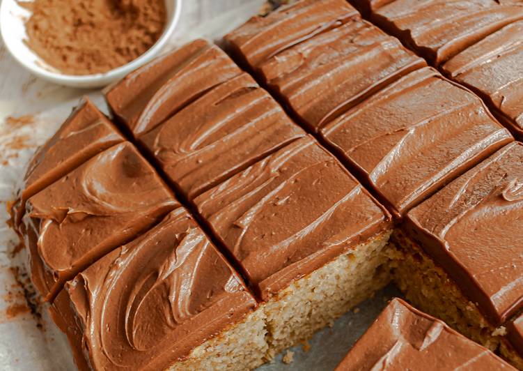 Um bolo de banana fabuloso