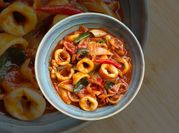Gambar cumi cumi ala restoran