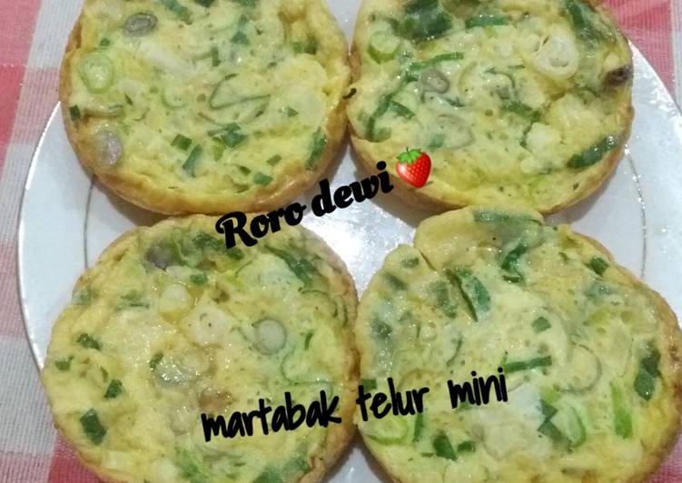 Martabak telur mini