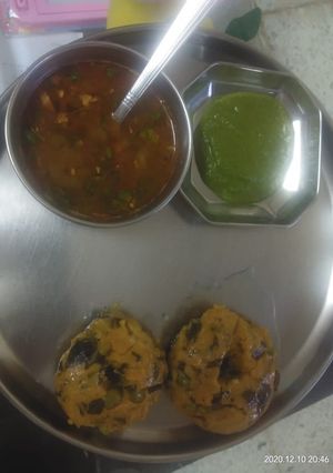 A picture of Makai ki dhokli.
