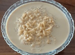 Una foto de Arroz con leche de café ☕