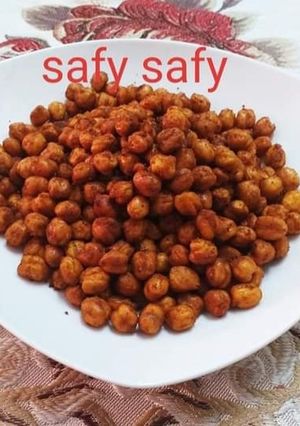 A picture of Roasted Chickpeas (Eid Snack).