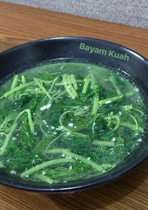 Foto resep Bayam Kuah